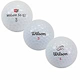 lbc-sports 50 Wilson Mix Golfbälle - AAAAA - Weiss - PremiumSelection...