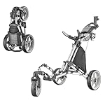 CaddyTek Unisex – Erwachsene CaddyLite ONE-Swivel V8, Silver...