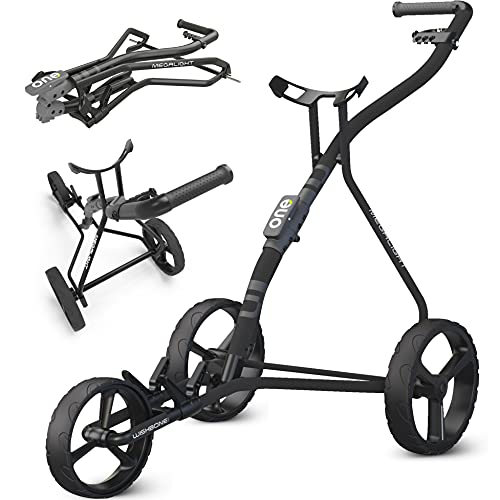 Golf Trolley TGU Unisex-Erwachsene OG03140 Golf-Trolley, Schwarz
