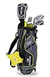 US Kids Golf Ultralight Set 42' (rechtshand), grau/gelb 103-110 cm