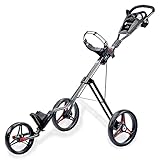 Motocaddy Z1 Push Golftrolley, Rot, Einheitsgröße