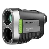MiLESEEY Wiederaufladbarer Golf Entfernungsmesser Jagd mit Slope...