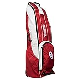Team Golf NCAA Oklahoma Sooners Travel Golf Bag, High-Impact Plastic...