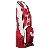 Team Golf NCAA Oklahoma Sooners Travel Golf Bag, High-Impact Plastic...