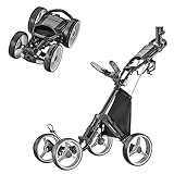 CaddyTek Unisex-Erwachsene V8-DG Superlite Golfwagen mit 4 Rädern,...