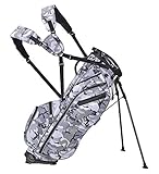 Srixon Z85 Stand Golf Bag, Black/Grey Camo