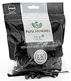 Papa Hummel Premium Golf Tees - 54mm - 120 Stück - 100% Bambus